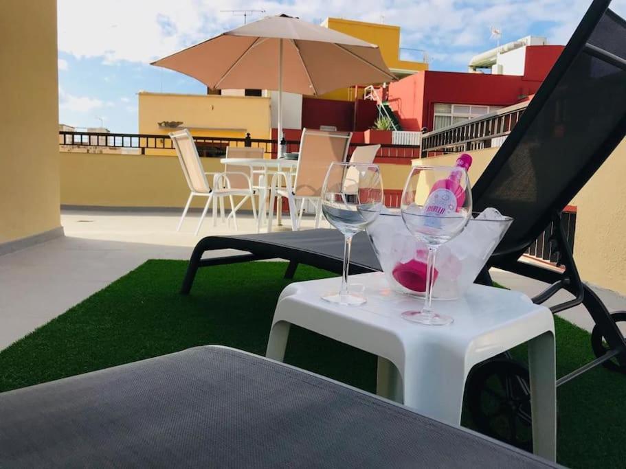 Estudio Con Amplia Terraza En Puerto De La Cruz Εξωτερικό φωτογραφία